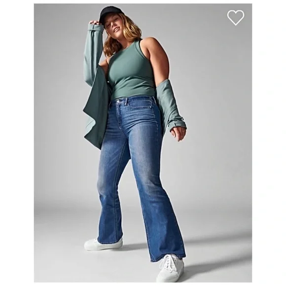 🔥 ATHLETA Skulptek Jeans 360*-Stretch for Ultimate Comfort SIZE 6  NWTS-$120 - Picture 7 of 8